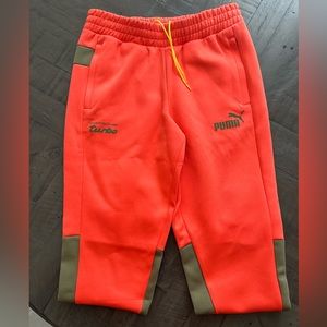 Puma Mens L Porsche Sweatpants Joggers Firelight New